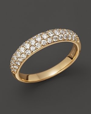 Bloomingdale's Diamond Band Set In 14K Yellow Gold, 0.75 ct.