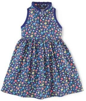 Ralph Lauren CHILDRENSWEAR Girls 2-6x Polo-Shirt Inspired Dress