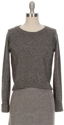 Autumn Cashmere Cropped Crew Sweater