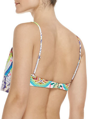 Mara Hoffman Printed Flutter Bikini Top