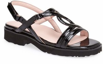 Taryn Rose 'Tabatha' Leather Sandal