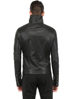 Rick Owens Bauhaus Leather Biker Jacket