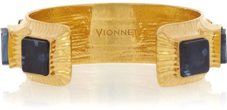 Vionnet Gold-plated resin cuff