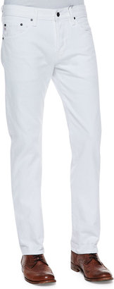 AG Adriano Goldschmied Matchbox White Denim Jeans