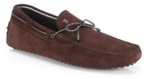 Tod's Suede Tie Drivers