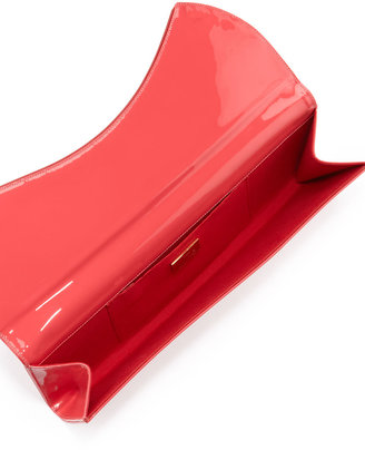 Christian Louboutin Pigalle Patent Spike Clutch Bag, Pink