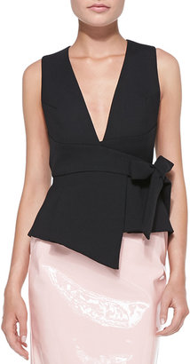 Marc by Marc Jacobs Sixties Tie-Waist Sleeveless Top