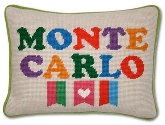 Jonathan Adler Monte Carlo Needlepoint Pillow