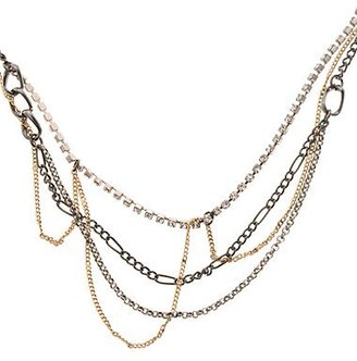 Urban Outfitters DL by Dirty Librarian Chain Necklace