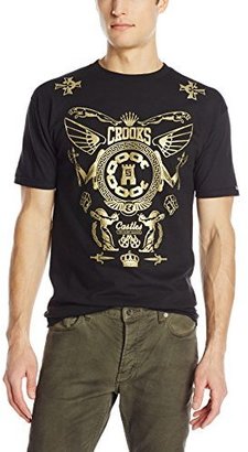 Crooks & Castles Men's Knit Crew T-Shirt - Maximus