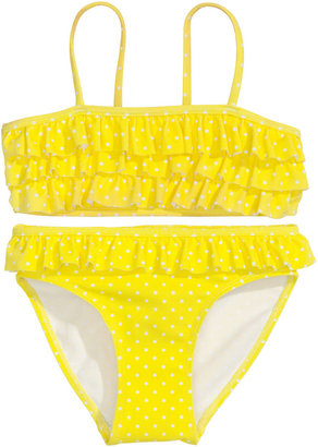 H&M Ruffled Bikini - Yellow - Kids