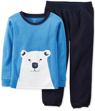 Carter's Toddler Boys' 2-Piece Polar Bear Pajamas