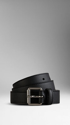 Burberry Grainy Leather Belt