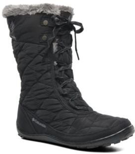 Columbia Women's Minx Mid Ii Omni-Heat Snow Ankle Boots In Black - Size 4