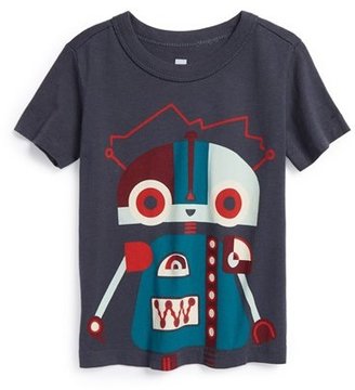 Tea Collection 'Kleiner Robot' Graphic T-Shirt (Baby Boys)