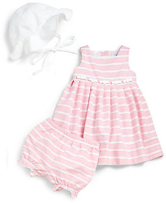 Florence Eiseman Infant's Striped Dress & Bloomers