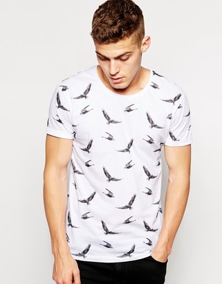 Minimum T-Shirt with Bird Print
