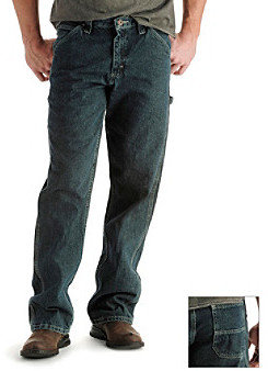 Lee Men's Quartz Stone Big & Tall 'Dungarees Carpenter' Loose-Fit Jeans