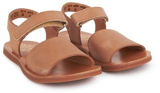 Pom D'Api Tan Velcro Sandals