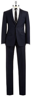 DKNY Slim Fit Two-Piece Wool Suit