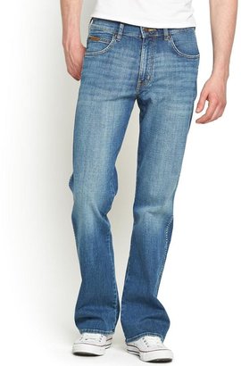 Wrangler Mens Pittsboro Bootcut Jeans - Worn Broke