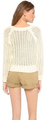 Band Of Outsiders V Neck Tennis Sweater