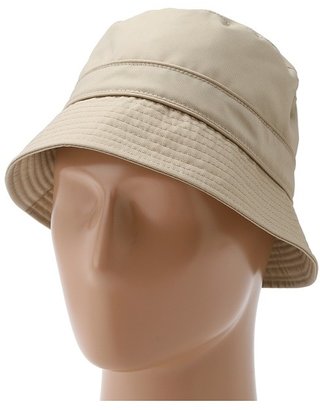 Hat Attack Nylon Rain Hat w/ Drawstring (Khaki) - Hats