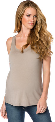 A Pea in the Pod Vince Scoop Neck Maternity Tank Top