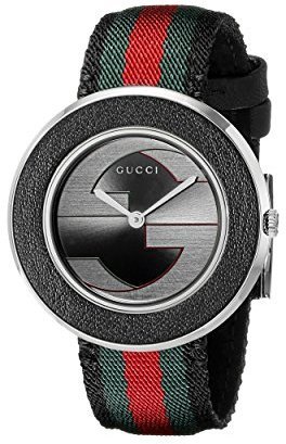 Gucci Women's YA129444 U - Play Collection Analog Display Swiss Quartz Multi-Color Watch