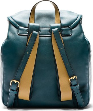 Marc by Marc Jacobs Deep Teal Leather Luna Backpack