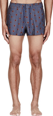 Marc by Marc Jacobs Grey Dalston Dot Swim Shorts