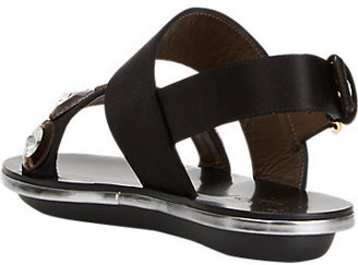 Marni Jeweled Slingback Sandals