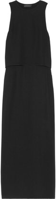 Calvin Klein Collection Thalia split-back crepe midi dress