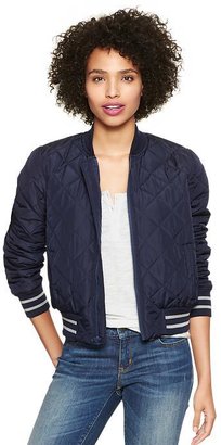 Gap Quilted bomber puffer