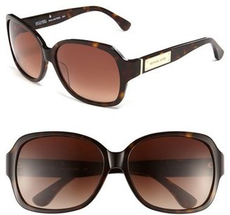 MICHAEL Michael Kors 'Classic' 58mm Sunglasses