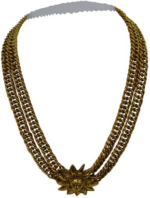 Chanel Gold Metal Necklace