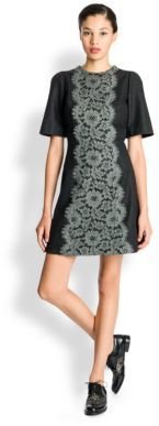 Dolce & Gabbana Lace Applique Dress