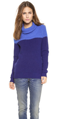 Paul Smith Black Label Angora Bi-Color Sweater