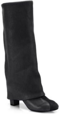 See by Chloe Melia Foldover Leather Knee-High Boots