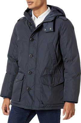 Tommy Hilfiger Men's Poly Twill Full Length Hooded Parka