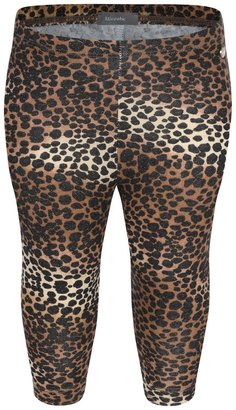 Microbe Girls Leopard Print Leggings