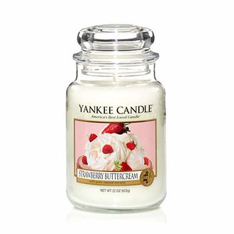 Yankee Candle Large strawberry buttercream candle