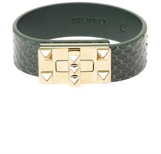 Valentino Rockstud snakeskin bracelet