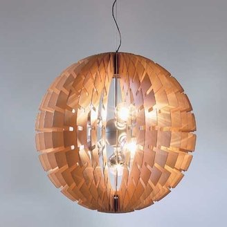 B.Lux Helios Wood Pendant Light