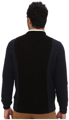 Nautica 5GG Cable Cardigan Sweater