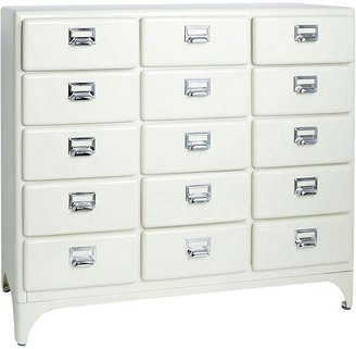 Dulton Filing Cabinets & Storage Dixon Chest of 15 Drawers, Gainsborough Ivory 1