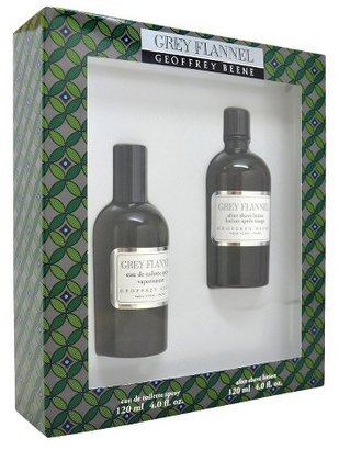 Antonio Puig Men's Grey Flannel by Geoffrey Beene 4oz Eau de Toilette Spray, 4oz After Shave Lotion - 2 Pc Gift Set