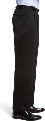Nordstrom 'Classic' Smartcare(TM) Relaxed Fit Double Pleated Cotton Pants