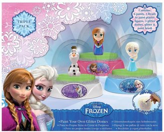 Disney Frozen Glitter Dome - 3 Pack