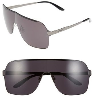 Carrera Men's 145Mm Shield Sunglasses - Black Ruthenium/ Grey